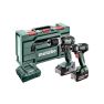 Metabo Combo Set 2.8.7 18V 5.2/2.0Ah Li-Ion - SB18 L BL Akku-Bohrmaschine + SSD18 LT 200 BL Schlagschrauber 685199000 - 1