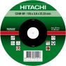 Hitachi Zubehör 752544 C24R Trennscheibe für Stein 180 x 3 x 22,23 mm pro 25 Stück - 1