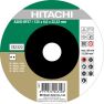 Hitachi Zubehör 782321 A30Q - BF24 Schleifteller für Edelstahl/Metall 115 x 6 x 22,23 mm pro 10 Stück - 1