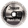 Makita Zubehör B-56708 Spezialisiertes HM-Sägeblatt 165 x 20 x 48T Dicke 1,25mm - 1