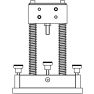 CMT Universal-Scharniersystem mit Topflappen - 2