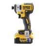 DeWalt DCF809L2T-QW Slagschroevendraaier Koolborsteloos 18V 3.0Ah Li-Ion in TSTAK - 3