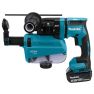 Makita DHR182TWJU Combihamer 18 Volt 5.0Ah Li-Ion + ingebouwde afzuiging en AWS zender - 2