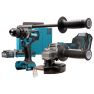 Makita DK0124G201 Combiset - DF001G Accuboormachine + GA005 Slijper 40V max 4.0Ah Li-Ion in Mbox - 3