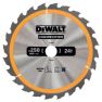 DeWalt DT1956-QZ Cirkelzaagblad 250 x 30 x 24T ATB 10Â° - 1