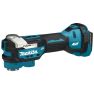 Makita DTM52ZJX2 Multitool Starlock Max 18V + Zubehörset ohne Akkus und Ladegerät - 1