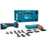 Makita DTM52ZJX2 Multitool Starlock Max 18V + Zubehörset ohne Akkus und Ladegerät - 2