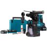 Makita HR004GM202 Combihamer SDS-Plus 40V Max 4,0Ah Li-Ion met stofafzuiging in Mbox - 1