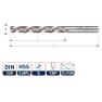 Rotec 1120520 HSS-E-Spiralbohrer, DIN338, Typ TLS1000, Ø5,2 - 1