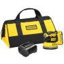 Stanley SFMCW220D1S FATMAX® V20 Akku-Exzenterschleifer 125 mm 18V 2.0Ah im Softbag - 1