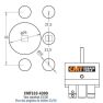 CMT-Bohrkopf für Fenstergriffe, passend für CMT333 - 2